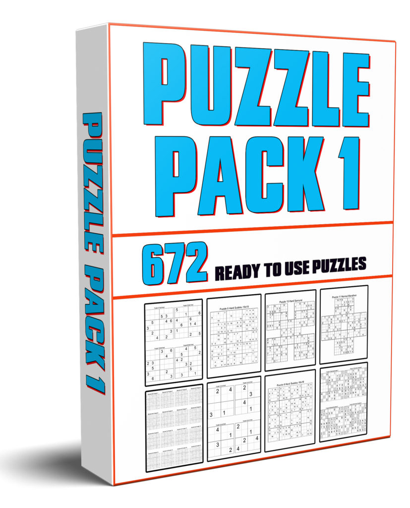 672 Ready To Use SUDOKU Puzzle Images